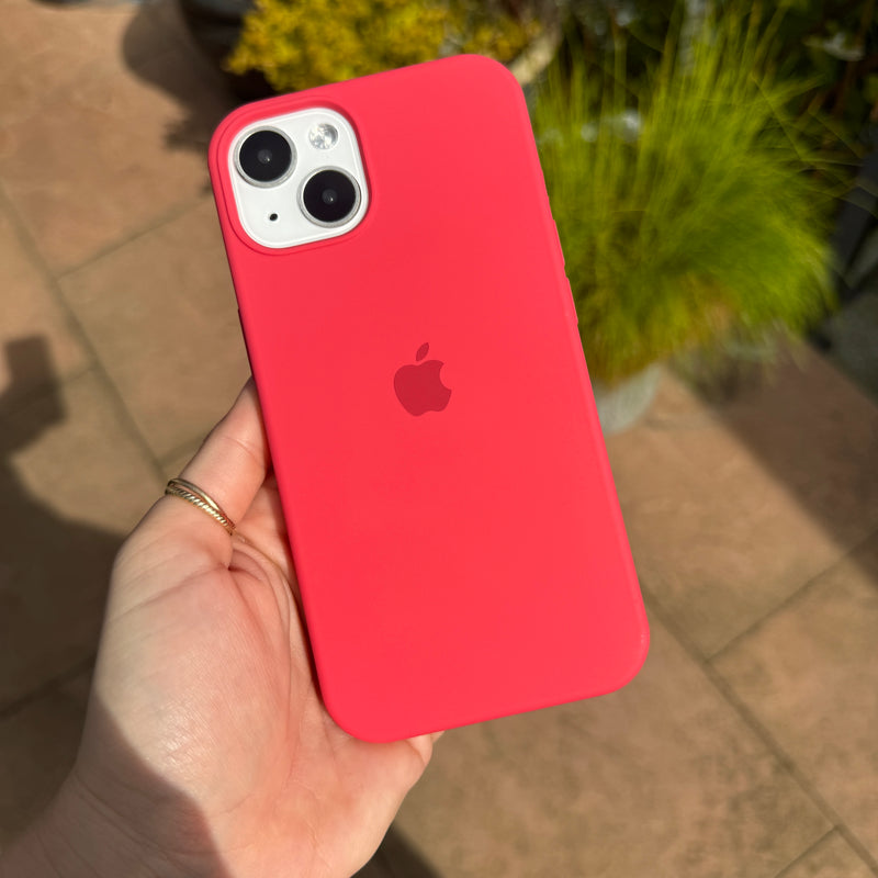 Guava Pink Logo Silicone Phone Case