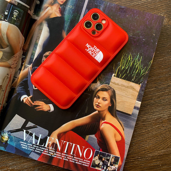 TNF Red 3D Puffer Phone Case