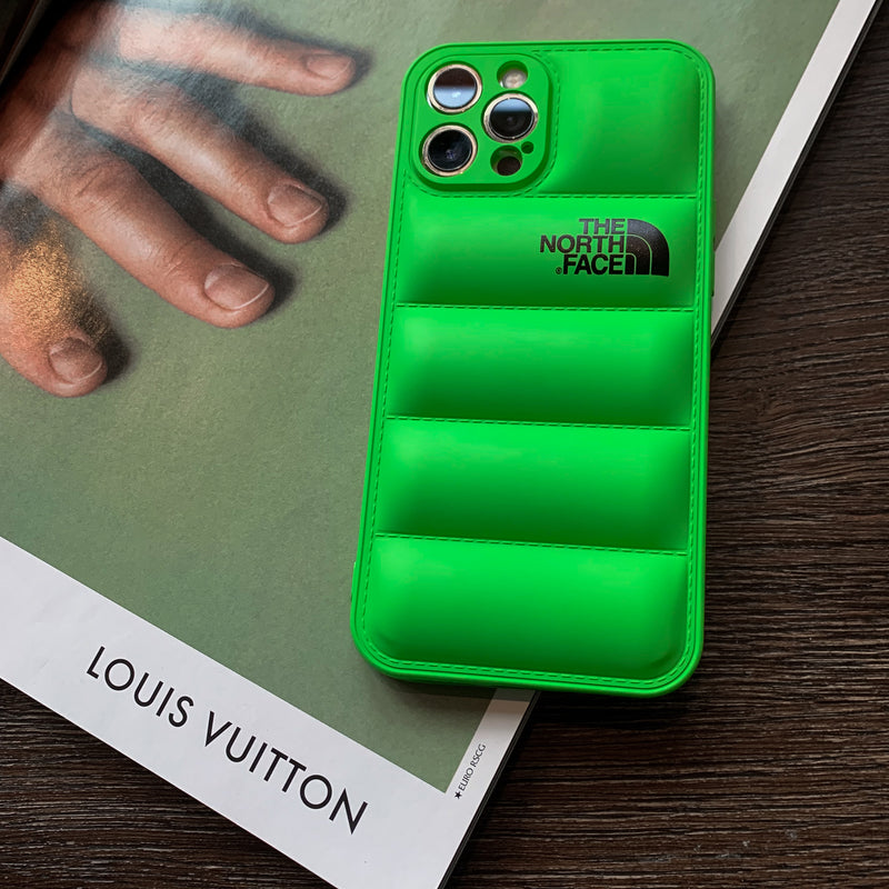 TNF Green 3D Puffer Phone Case