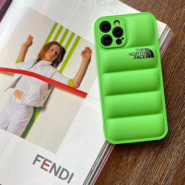 TNF Green 3D Puffer Phone Case