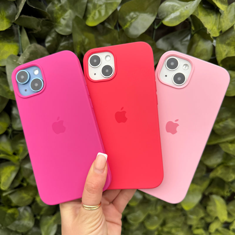 Guava Pink Logo Silicone Phone Case