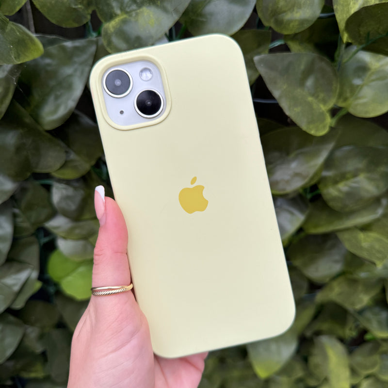 Lemonade Yellow Logo Silicone Phone Case