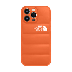 TNF Orange 3D Puffer Phone Case