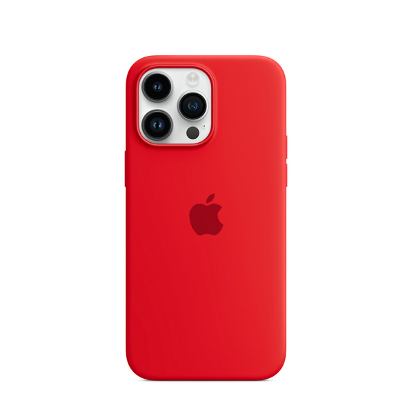 Cherry Red Logo Silicone Phone Case