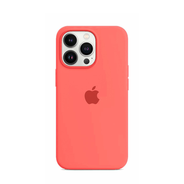 Grapefruit Pink Logo Silicone Phone Case