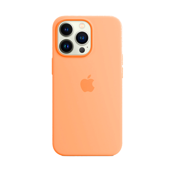 Papaya Orange Logo Silicone Phone Case