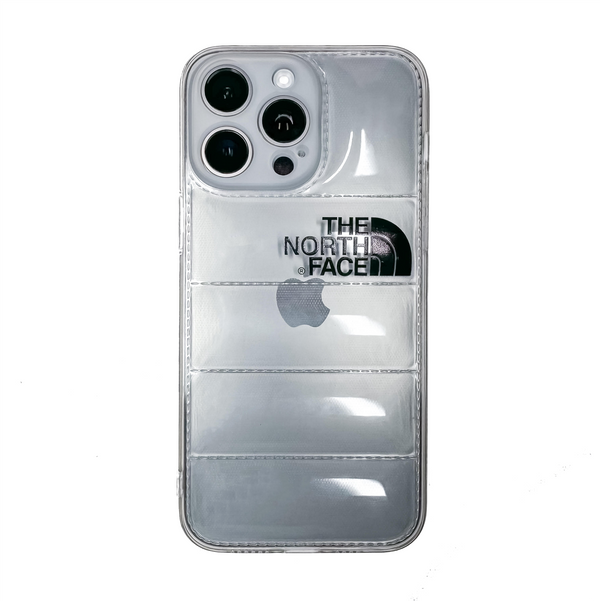 TNF Transparent White 3D Puffer Phone Case